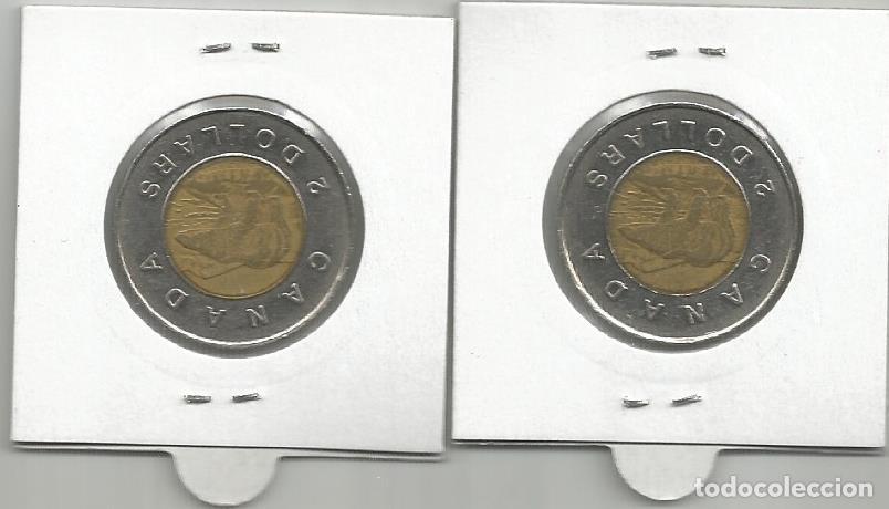 Monedas antiguas de Am&eacute;rica: PAREJA MONEDAS CANADA - Foto 2
