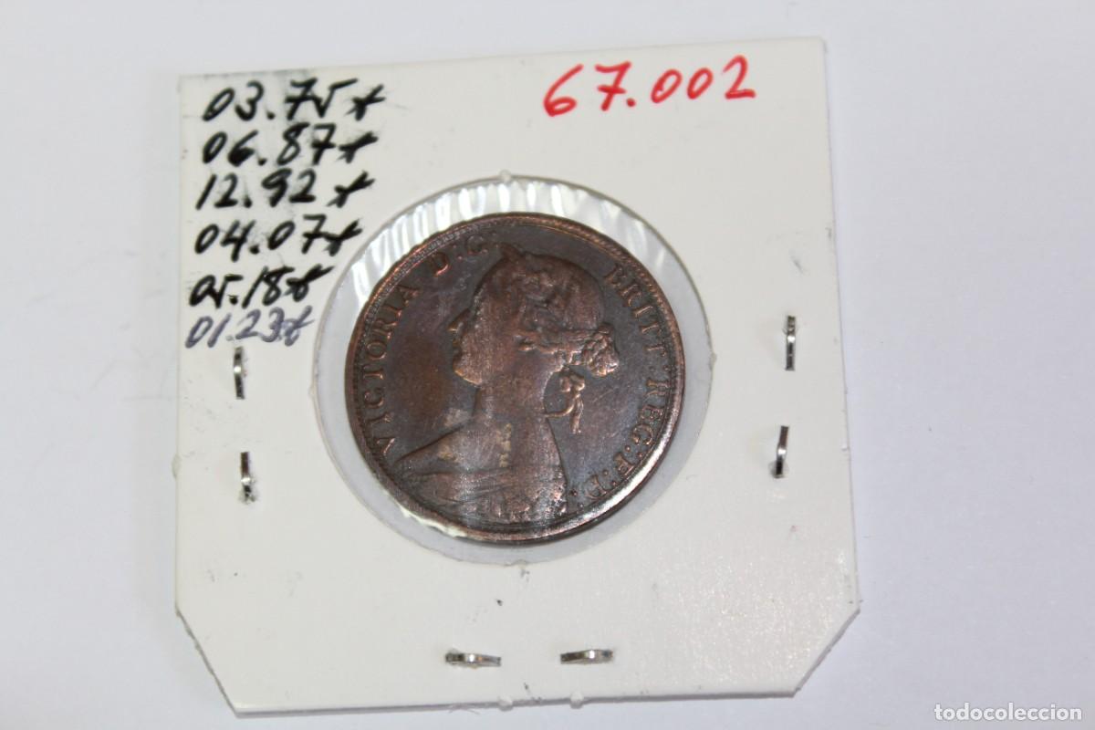 Monedas antiguas de Am&eacute;rica: Moneda de 1 Cent de 1864 KM 8.2 CANADA TOKEN en MBC+ - Foto 2