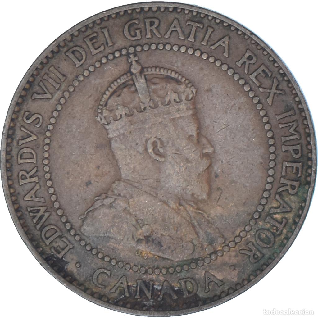 Monedas antiguas de Am&eacute;rica: [#1348552] Moneda, Canad&aacute;, Cent, 1909 - Foto 1
