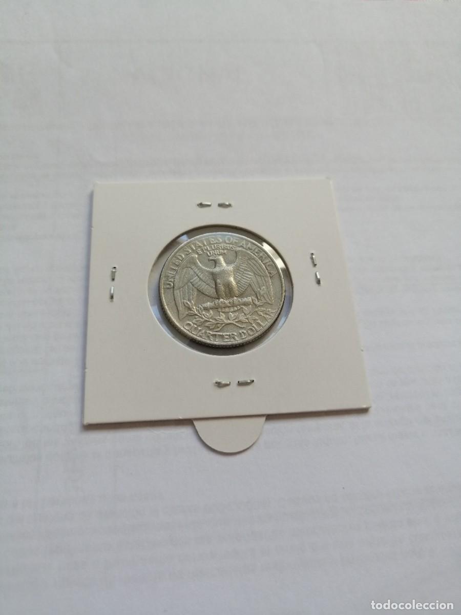 Monedas antiguas de Am&eacute;rica: USA Cuarto de dolar 1980 P - Foto 2