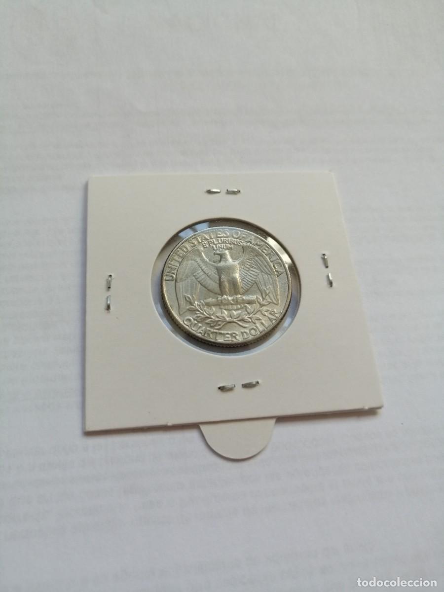 Monedas antiguas de Am&eacute;rica: USA Cuarto de dolar 1985 D - Foto 2