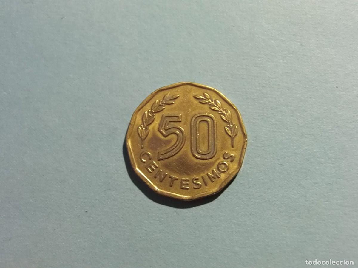 Monedas antiguas de Am&eacute;rica: URUGUAY 50 CENTIMOS 1981. - Foto 2