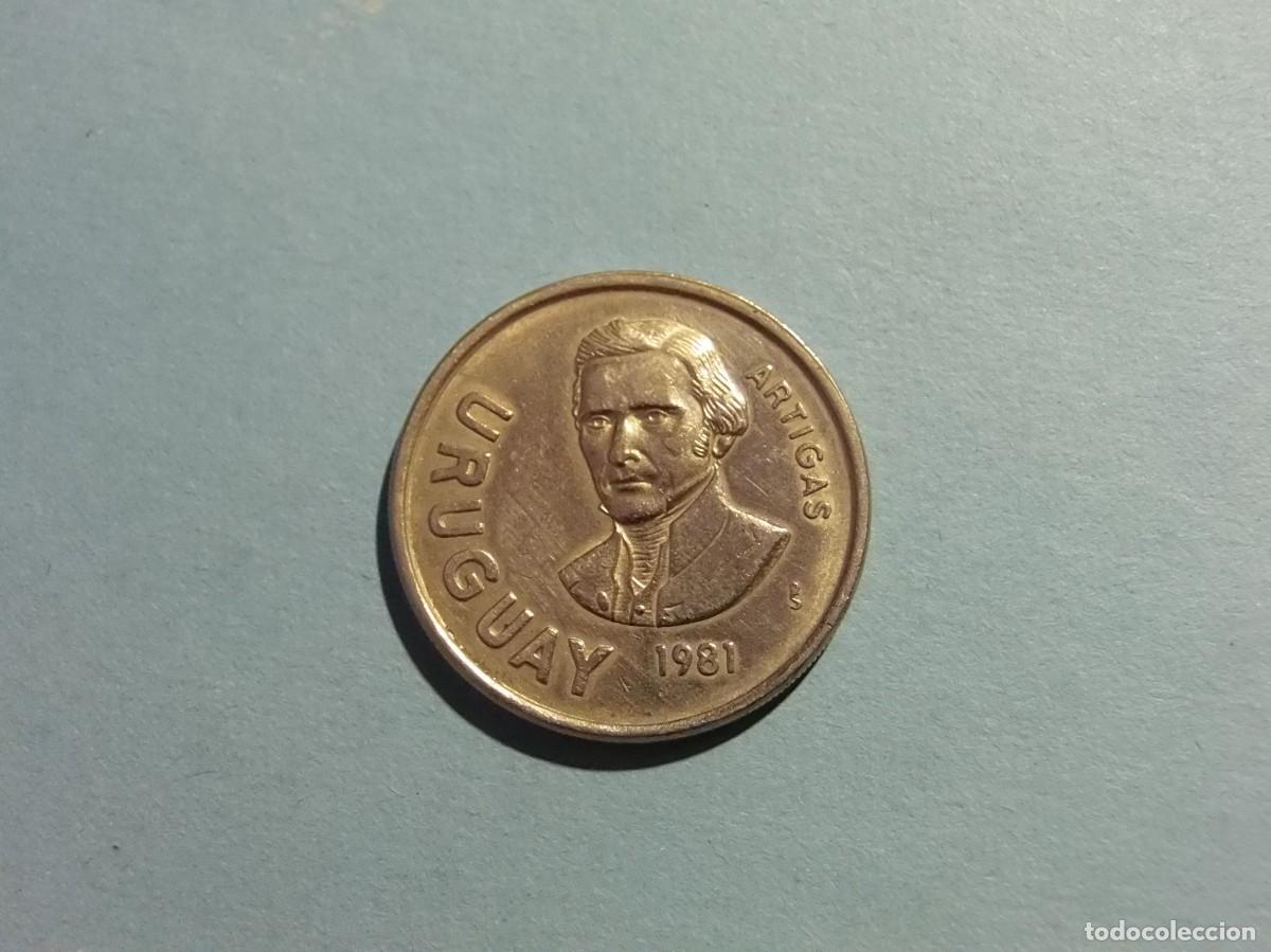 Monedas antiguas de Am&eacute;rica: URUGUAY 10 PESOS 1981. - Foto 1