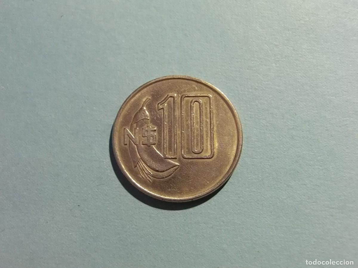 Monedas antiguas de Am&eacute;rica: URUGUAY 10 PESOS 1981. - Foto 2