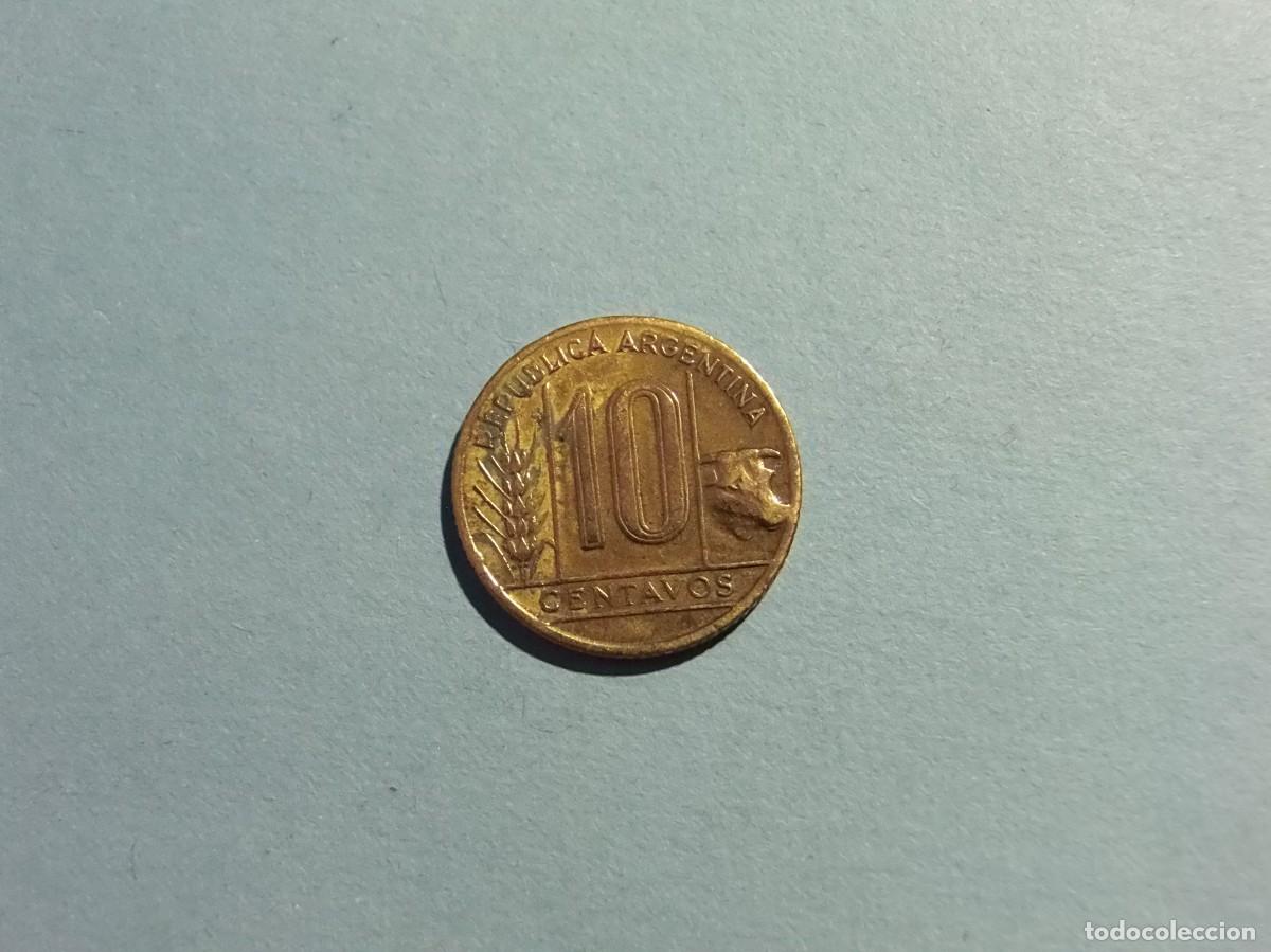 Monedas antiguas de Am&eacute;rica: ARGENTINA 10 CENTAVOS 1948. - Foto 2