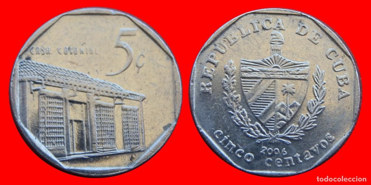 Monedas antiguas de Am&eacute;rica: 5 CENTAVOS 2006 CUBA-91961 - Foto 1