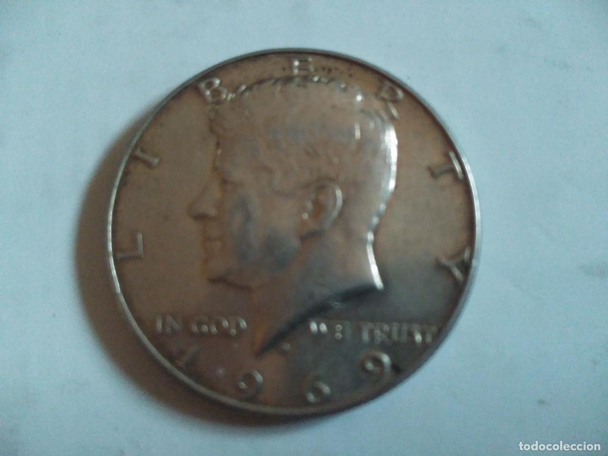 Monedas antiguas de Am&eacute;rica: EEUU 1/2$ , MEDIO DOLAR, 1969 D - Foto 1