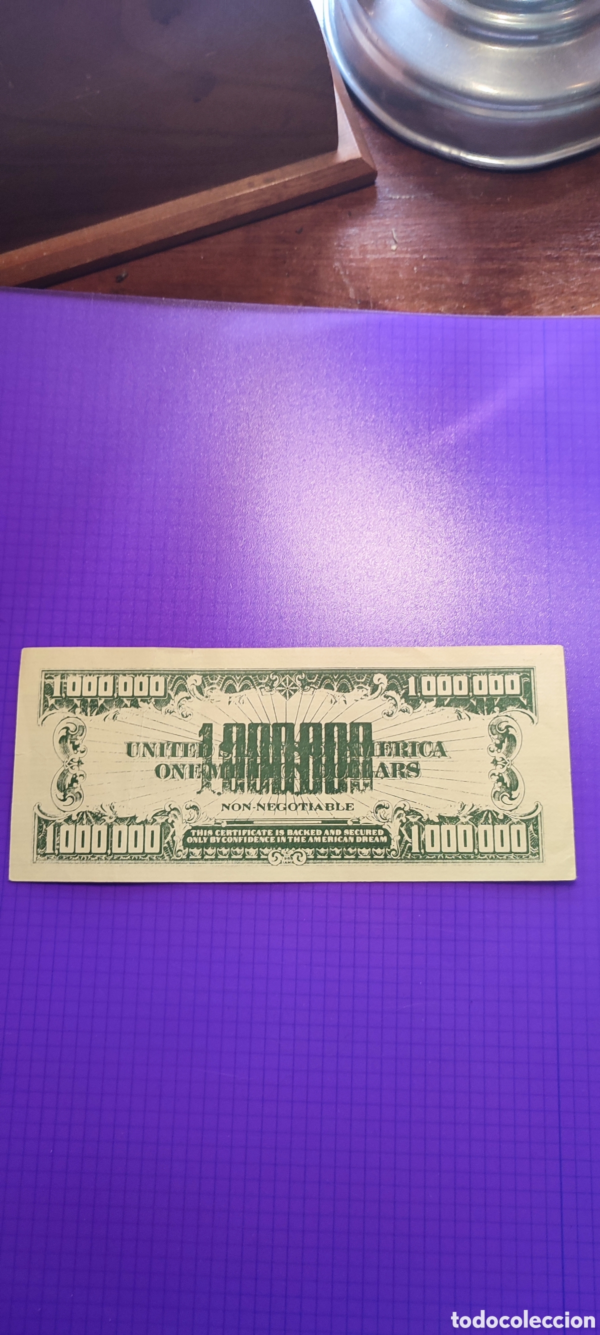 Moedas antigas da Am&eacute;rica: Dolar 1.000.000. USA