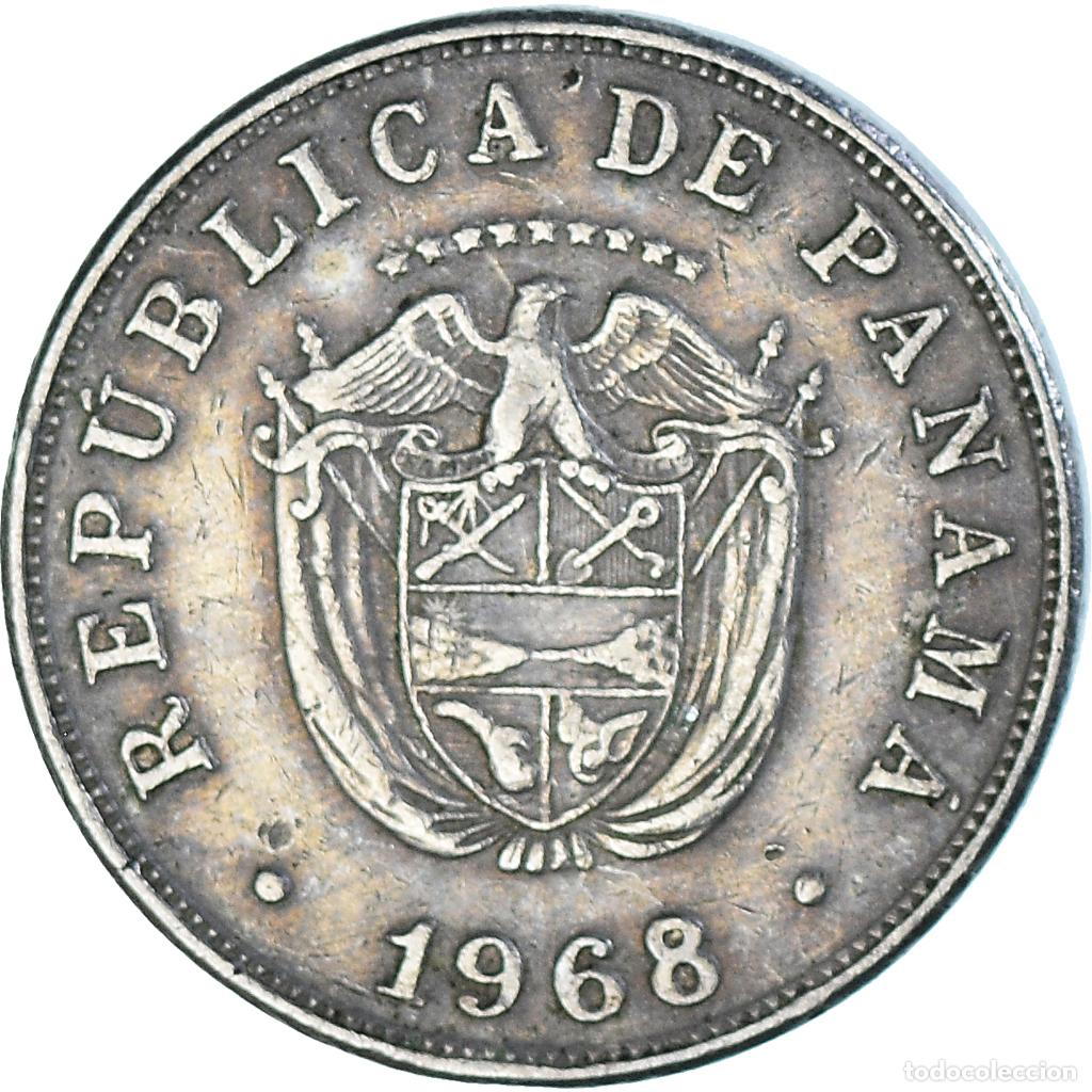 Monedas antiguas de Am&eacute;rica: [#1354591] Moneda, Panam&aacute;, 5 Centesimos, 1968 - Foto 1