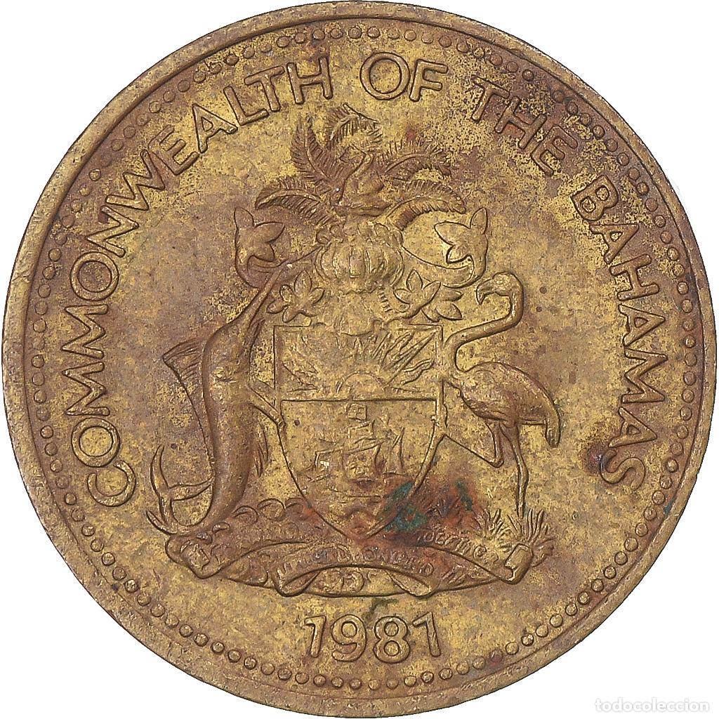 Monedas antiguas de Am&eacute;rica: [#1355296] Moneda, Bahamas, Cent, 1981 - Foto 1