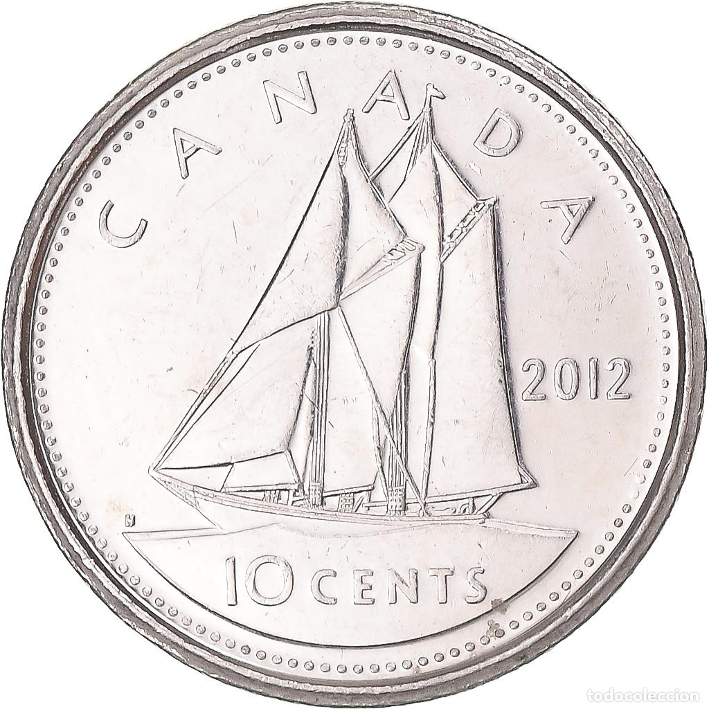 Monedas antiguas de Am&eacute;rica: [#1355409] Moneda, Canad&aacute;, 10 Cents, 2012 - Foto 2