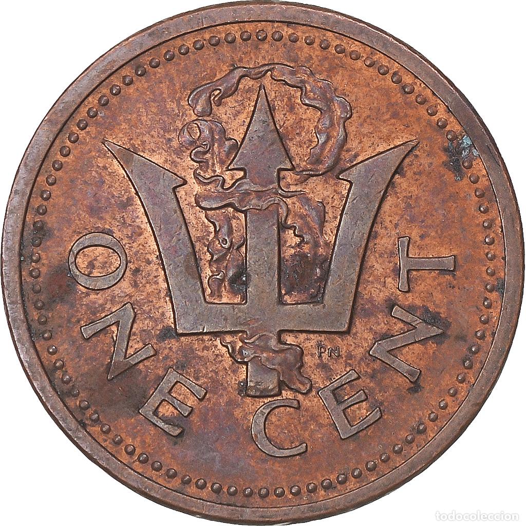 Monedas antiguas de Am&eacute;rica: [#1355306] Moneda, Barbados, Cent, 1987 - Foto 2