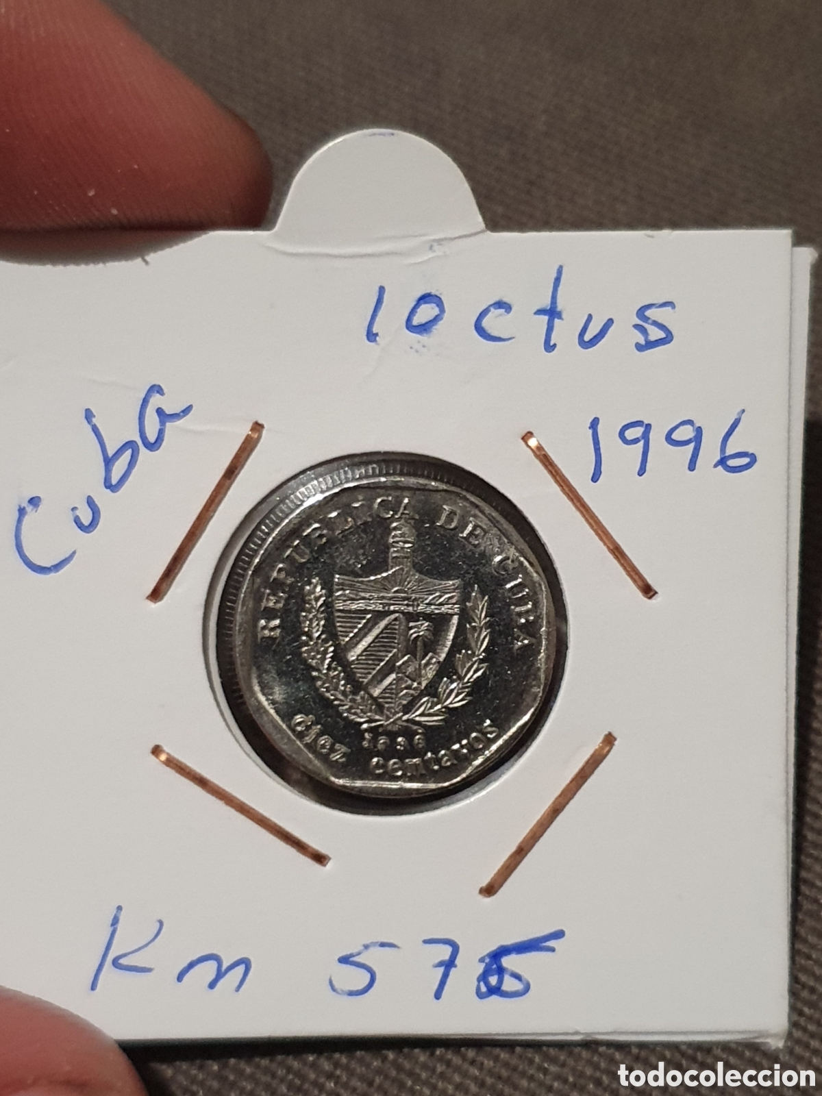 Monedas antiguas de Am&eacute;rica: Cuba. 10 centavos 1996. (L74) - Foto 1