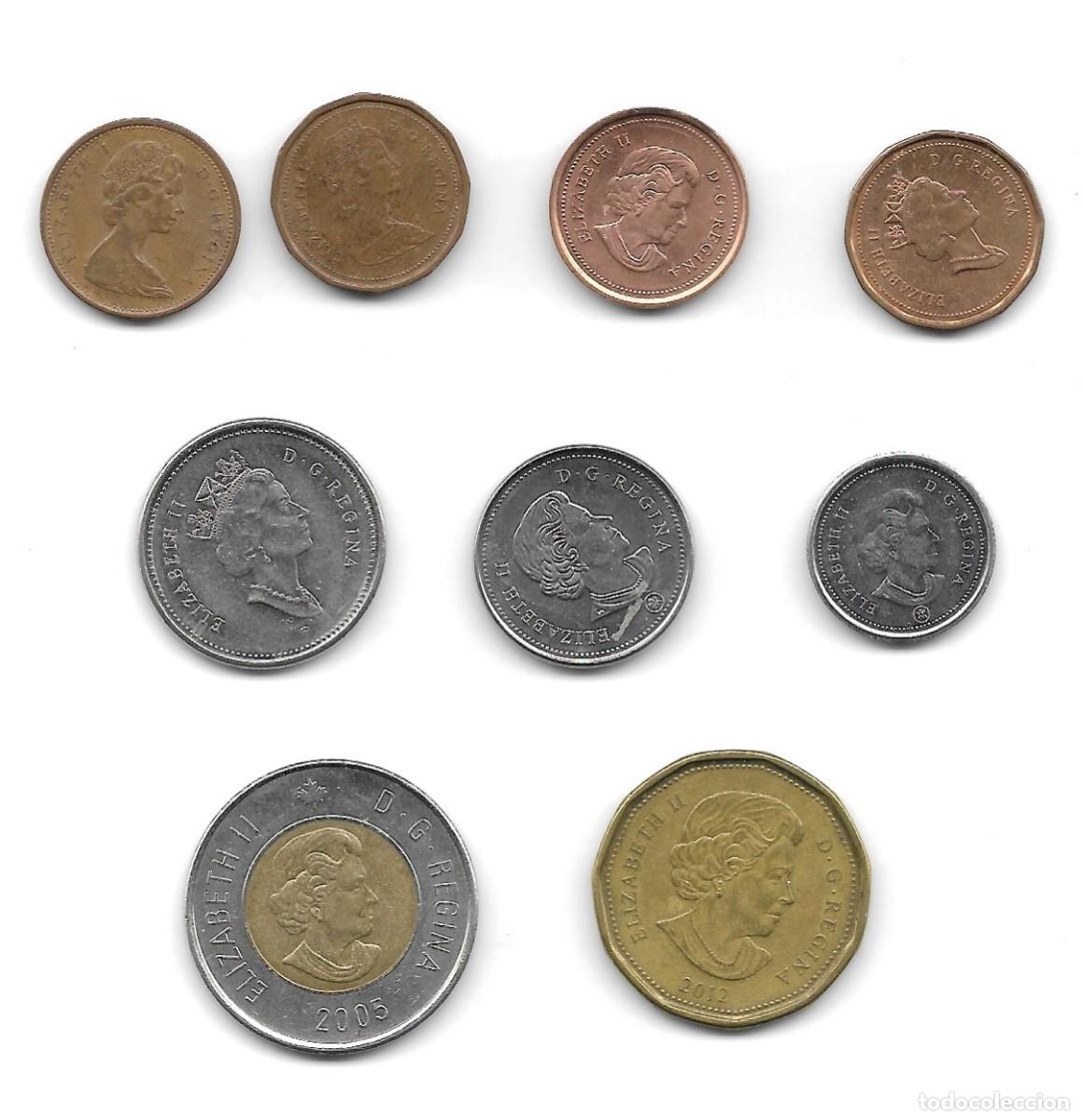 Monedas antiguas de Am&eacute;rica: Lote Monedas De Canada - Foto 2