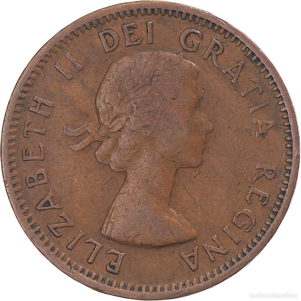 Monedas antiguas de Am&eacute;rica: [#1357662] Moneda, Canad&aacute;, Cent, 1955 - Foto 1