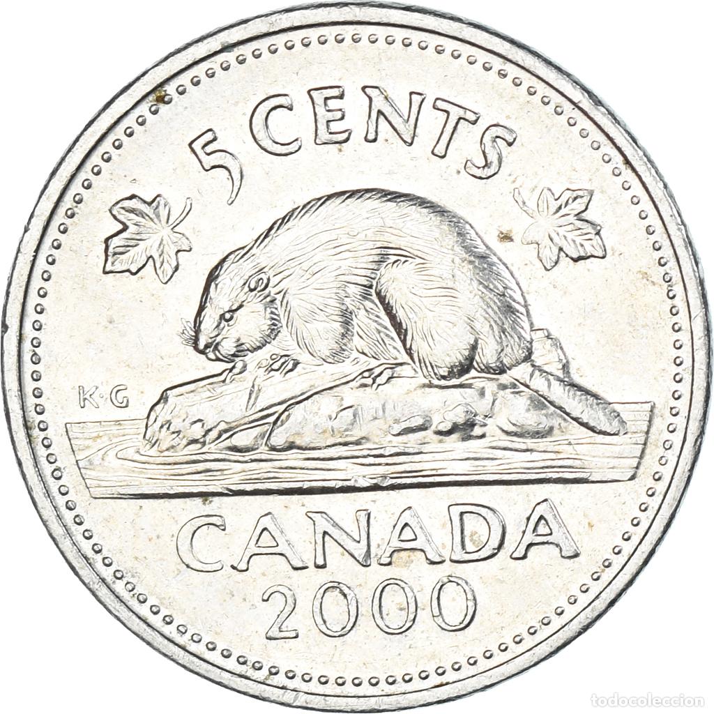 Monedas antiguas de Am&eacute;rica: [#1321494] Moneda, Canad&aacute;, 5 Cents, 2000 - Foto 2