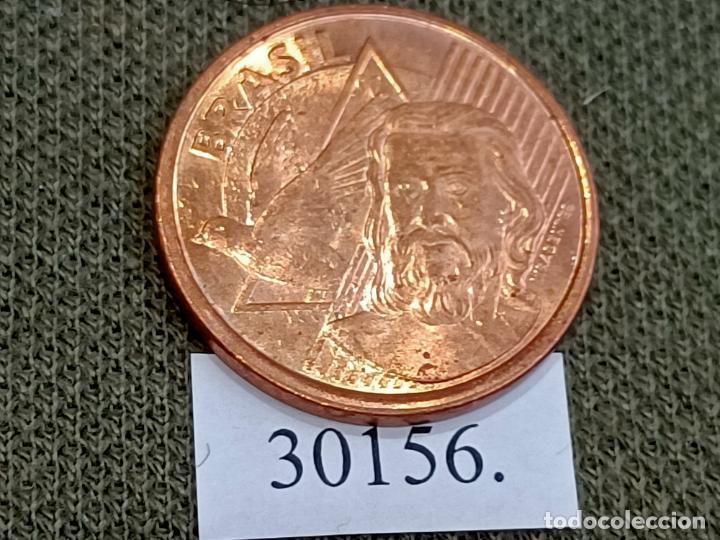 Monedas antiguas de Am&eacute;rica: Brasil 5 c&eacute;ntimos 2013, centavos - Foto 1