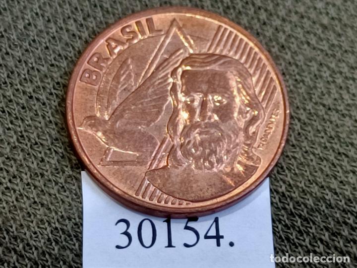 Monedas antiguas de Am&eacute;rica: Brasil 5 c&eacute;ntimos 2003, centavos - Foto 2