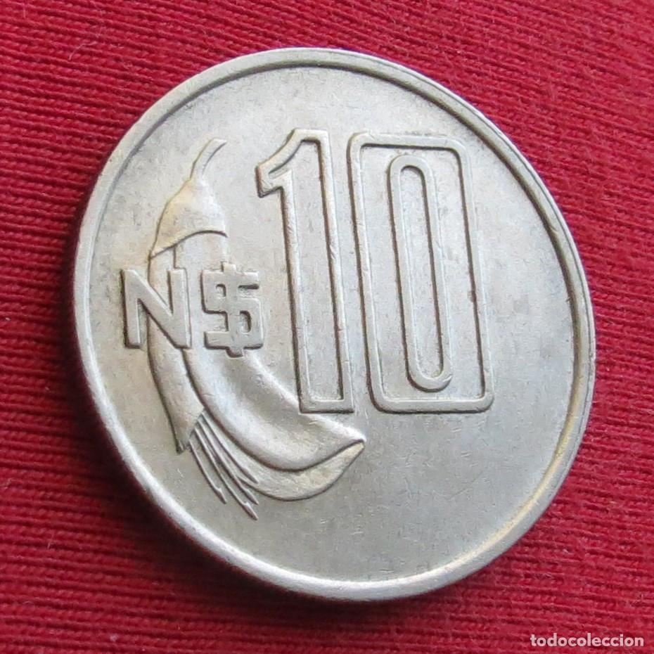Monedas antiguas de Am&eacute;rica: Uruguay 10 pesos 1981 - Foto 1