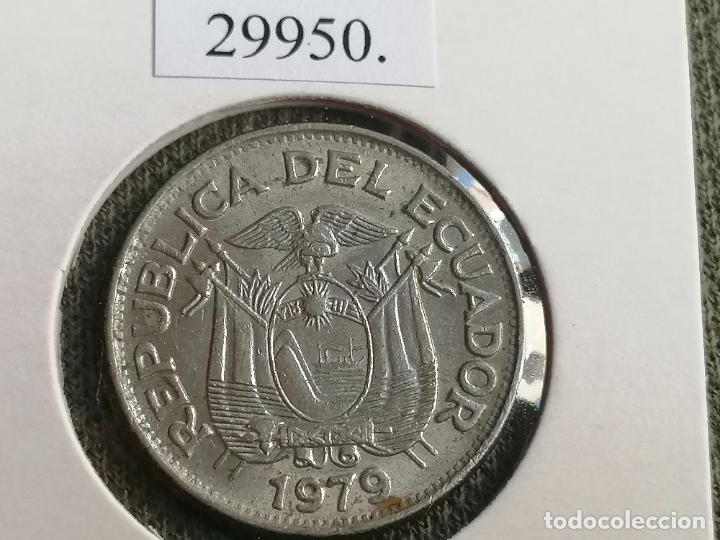 Monedas antiguas de Am&eacute;rica: Ecuador 1 sucre 1979 - Foto 2