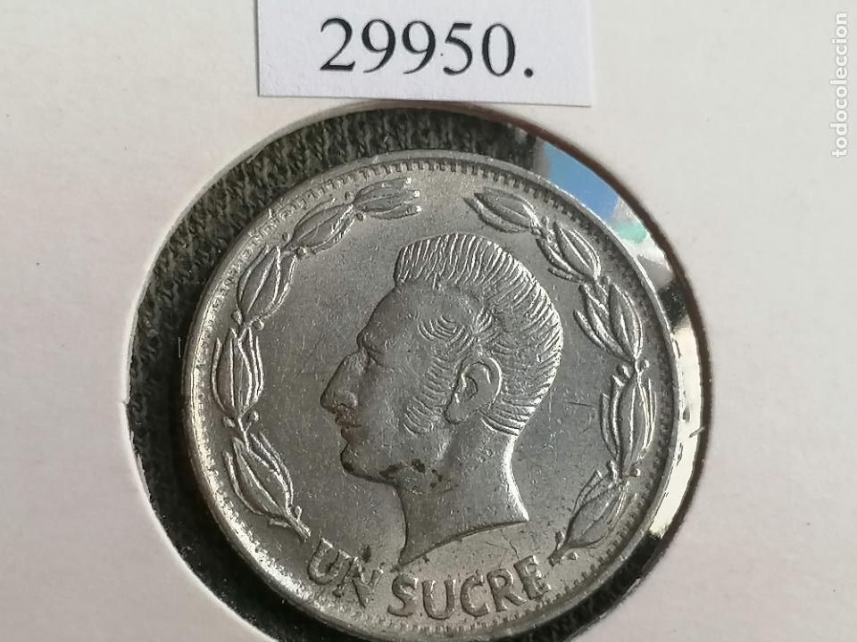 Monedas antiguas de Am&eacute;rica: Ecuador 1 sucre 1979 - Foto 1
