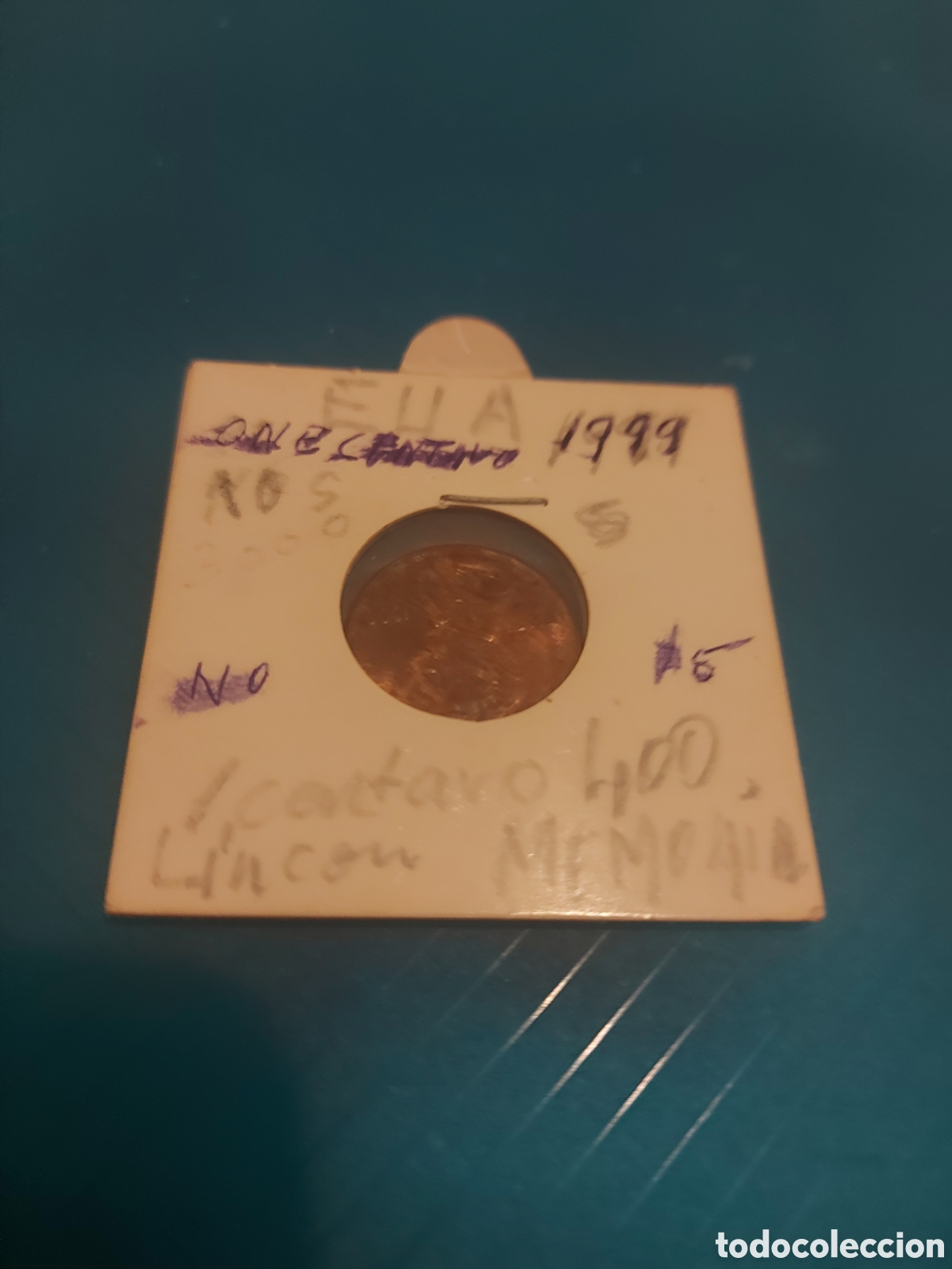 Monedas antiguas de Am&eacute;rica: Abraam Lincon1989 - Foto 1