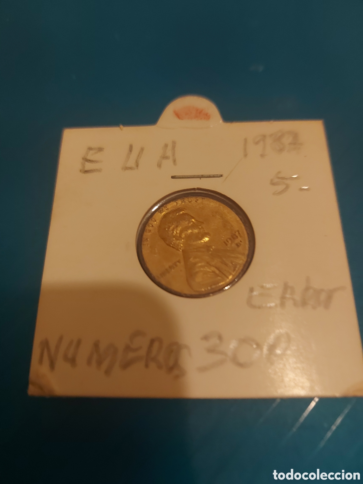 Monedas antiguas de Am&eacute;rica: 1 centavoE U A error - Foto 1