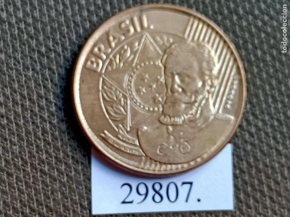 Monedas antiguas de Am&eacute;rica: Brasil 25 centavos 2012, c&eacute;ntimos - Foto 1