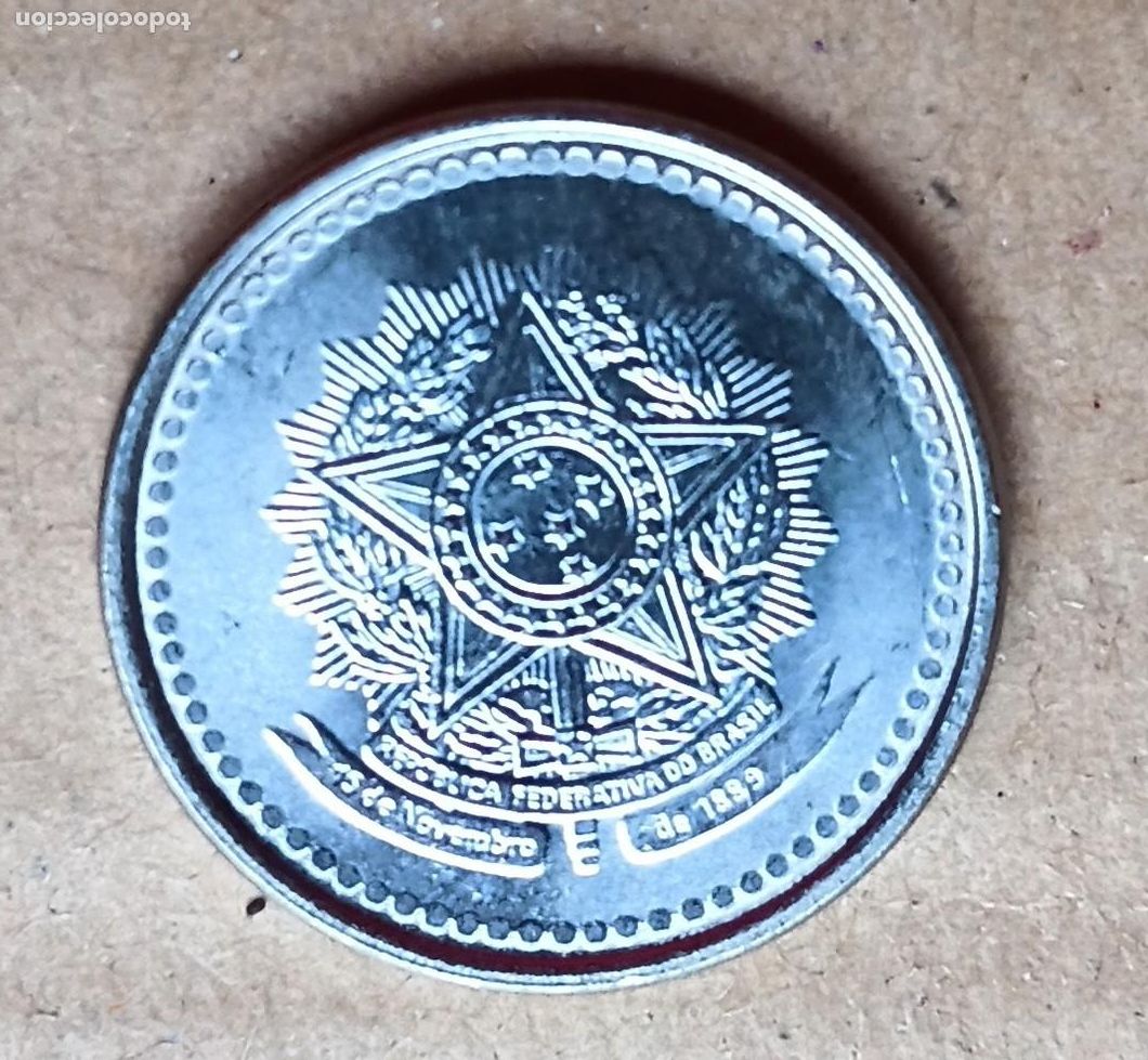 Monedas antiguas de Am&eacute;rica: BRASIL - 20 CENTAVOS 1987 MBC - Foto 1