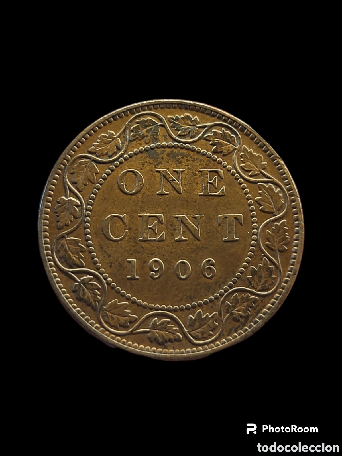 Monedas antiguas de Am&eacute;rica: CANADA 1 CENTAVO 1906 - Foto 2