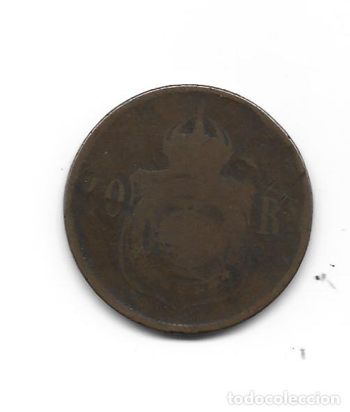 Monedas antiguas de Am&eacute;rica: BRASIL- 40 REIS- 1879 - Foto 2