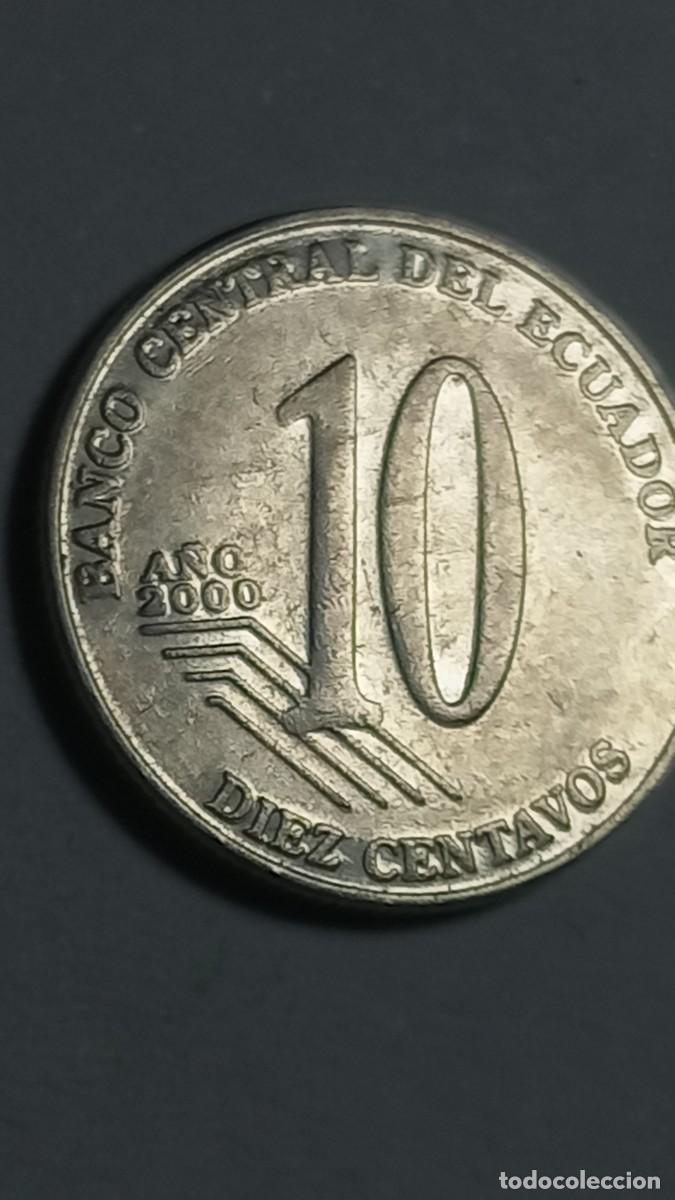 Monedas antiguas de Am&eacute;rica: ECUADOR - 10 CENTAVOS 2000 KM106 - Foto 1