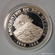 Monedas antiguas de América: BOLIVIA - 10 BOLIVIANOS 1991 -PLATA - ENCUENTRO DE DOS MUNDOS - SERIE IBEROAMERICANA - LOT. 4399