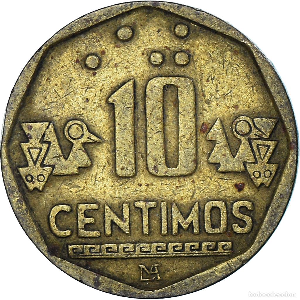 Monedas antiguas de Am&eacute;rica: [#1362180] Moneda, Per&uacute;, 10 Centimos, 1995 - Foto 2