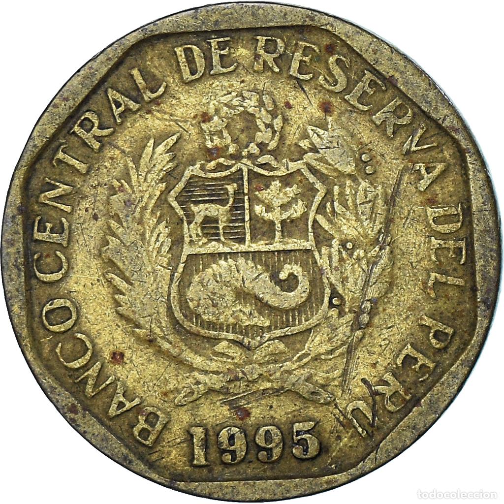 Monedas antiguas de Am&eacute;rica: [#1362180] Moneda, Per&uacute;, 10 Centimos, 1995 - Foto 1