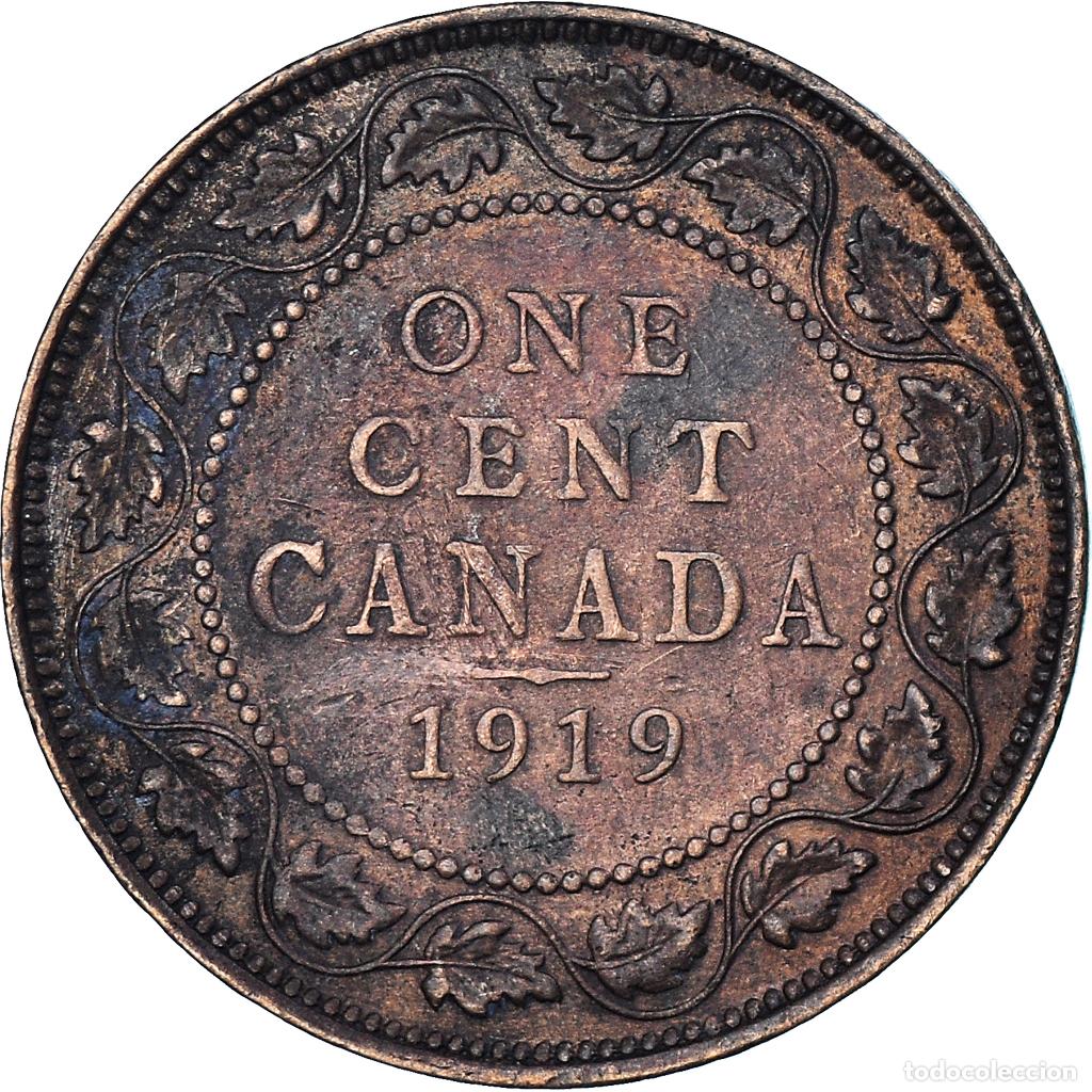 Monedas antiguas de Am&eacute;rica: [#1362233] Moneda, Canad&aacute;, Cent, 1919 - Foto 2