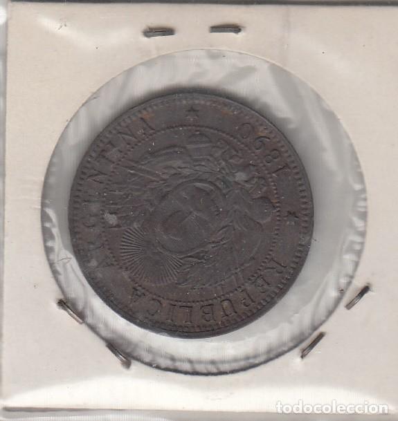 Monedas antiguas de Am&eacute;rica: ARGENTINA - 2 CENTAVOS DE COBRE DE 1890 - Foto 2