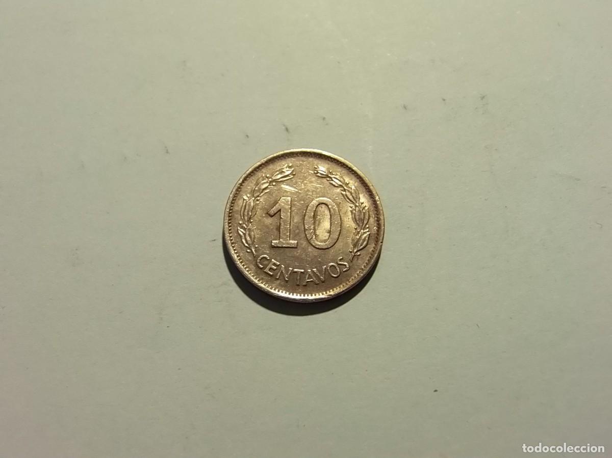 Monedas antiguas de Am&eacute;rica: ECUADOR 10 CENTAVOS 1972. - Foto 2