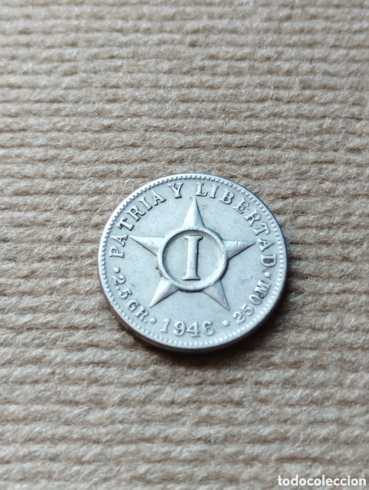 Monedas antiguas de Am&eacute;rica: 1 centavo 1946 Cuba - Foto 1