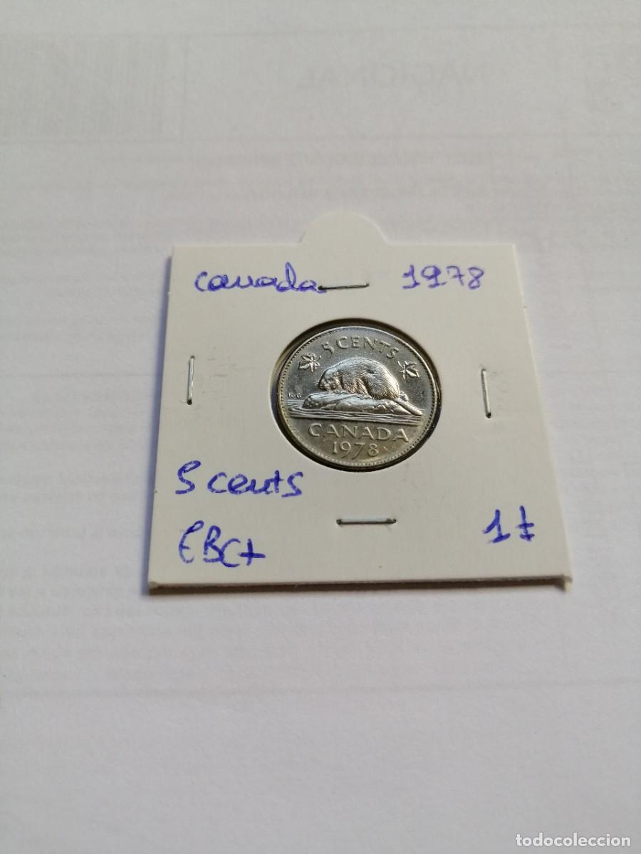 Monedas antiguas de Am&eacute;rica: Canad&aacute; 5 Cents 1978 - Foto 1