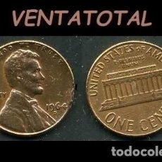 Monedas antiguas de América: ESTADOS UNIDOS 1 CENTIMO DE 1964D ( ABRAHAM LINCOLN - PRESIDENTE DE ESTADOS UNIDOS DE 1861 A 1865 )
