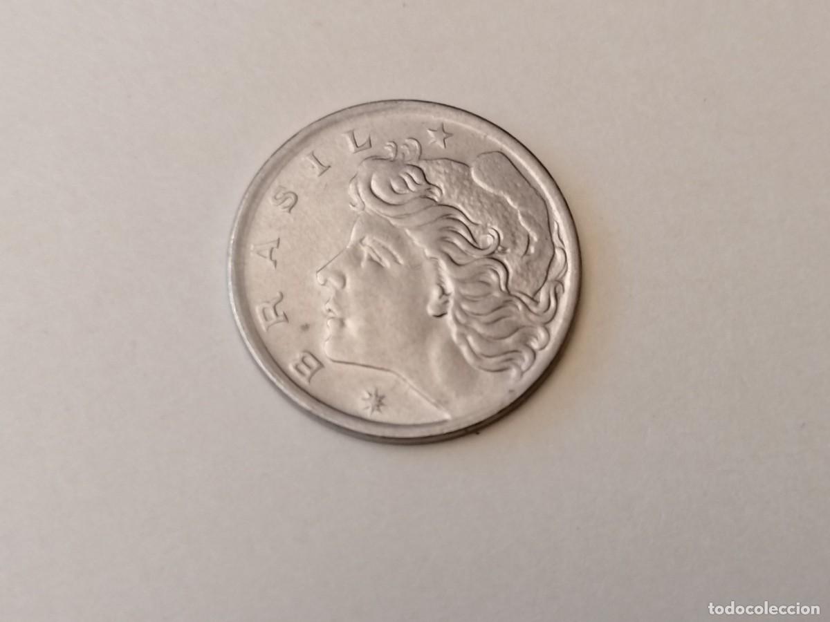 Monedas antiguas de Am&eacute;rica: Moneda, Brasil, 2 centavos,1975, sin circular- - Foto 2