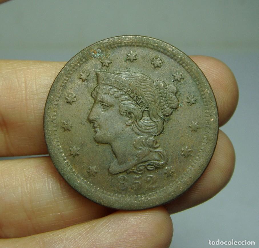 Monedas antiguas de Am&eacute;rica: 1 Cent. U.S.A - 1862 - Foto 1