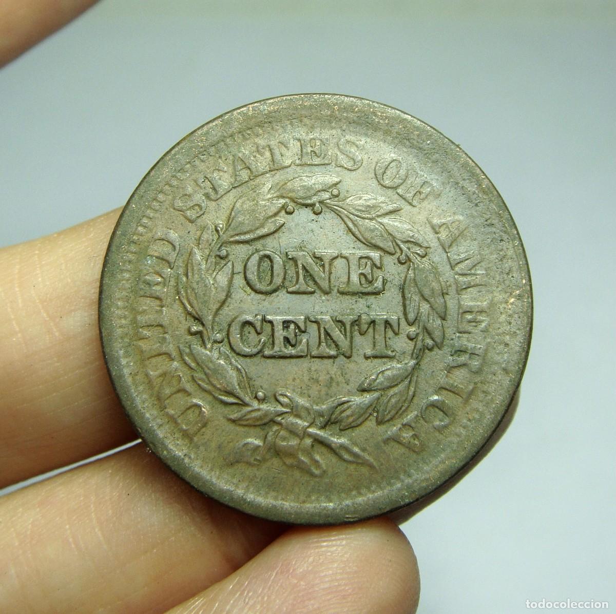 Monedas antiguas de Am&eacute;rica: 1 Cent. U.S.A - 1862 - Foto 2