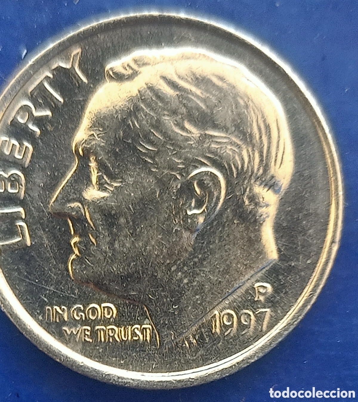 Monedas antiguas de Am&eacute;rica: Moneda one dime (US) 1997*P - Foto 3