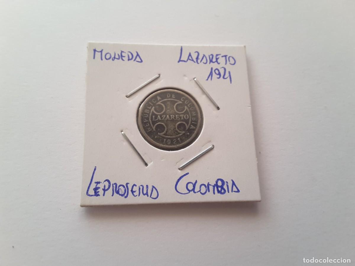 Monedas antiguas de Am&eacute;rica: Moneda Lazareto - Foto 1