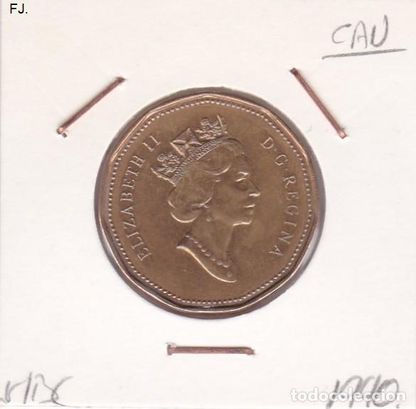 Monedas antiguas de Am&eacute;rica: Moneda 1 D&oacute;lar 1990 Canad&aacute;. Mbc. - Foto 1