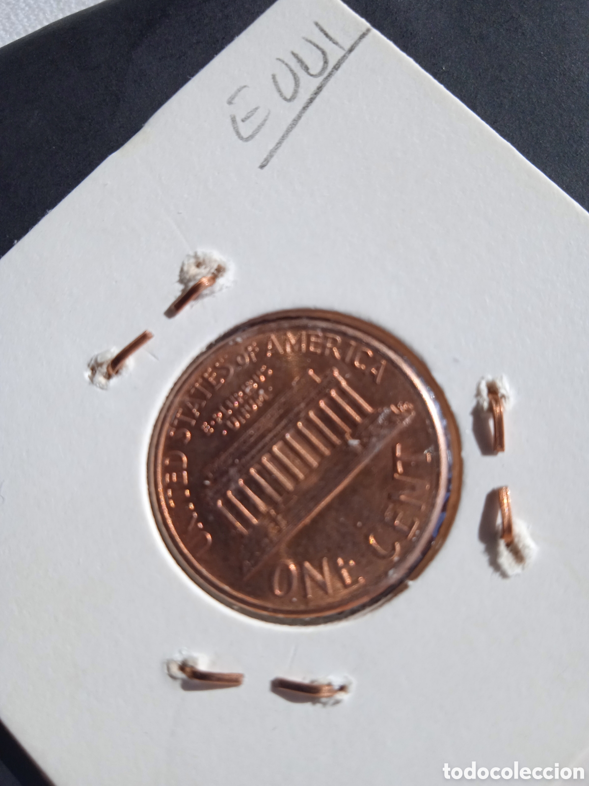 Monedas antiguas de Am&eacute;rica: Moneda 1 centavo a&ntilde;o 1992 EEUU - Foto 2