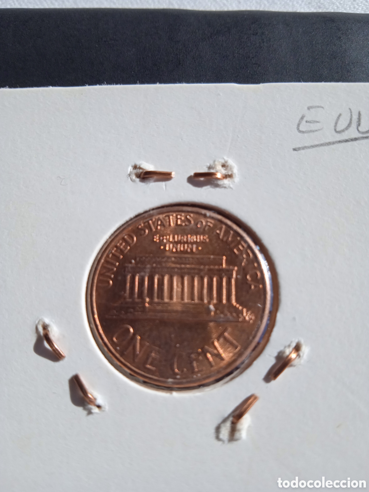 Monedas antiguas de Am&eacute;rica: Moneda 1 centavo a&ntilde;o 1992 EEUU - Foto 5