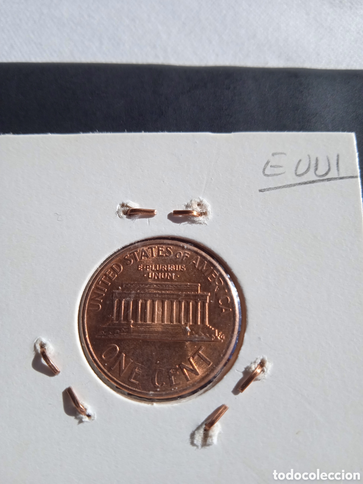 Monedas antiguas de Am&eacute;rica: Moneda 1 centavo a&ntilde;o 1992 EEUU - Foto 6